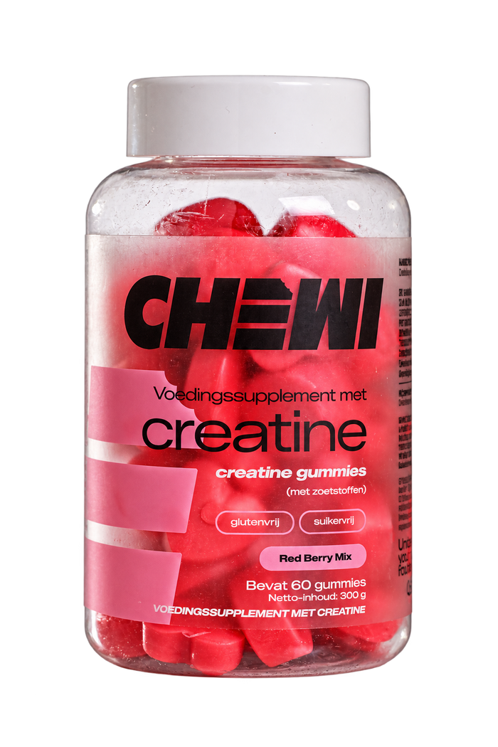 Chewi Red Berry Mix Creatine Gummies