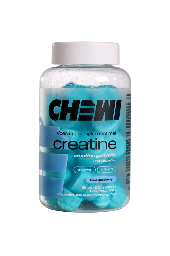 Chewi Blue Raspberry Creatine Gummies