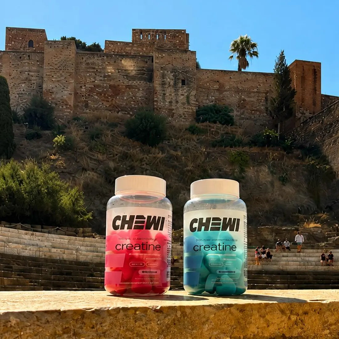 Two jars of Chewi in Malaga